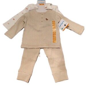Carter's Long Sleeved 3 Piece Farm Animal Set 12 M